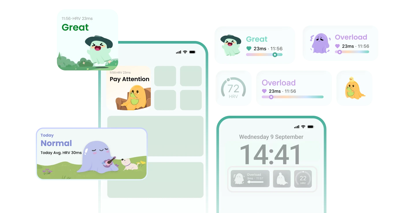 Phone Feature Widget UI